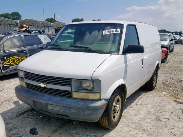 1GCDM19X45B119533 - 2005 CHEVROLET ASTRO WHITE photo 2