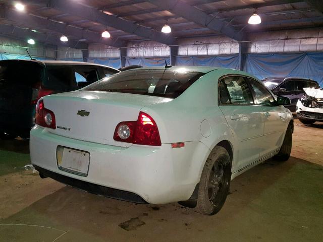 1G1ZC5EB0AF123200 - 2010 CHEVROLET MALIBU 1LT 白色 照片 4