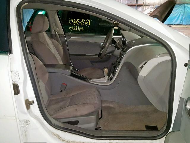 1G1ZC5EB0AF123200 - 2010 CHEVROLET MALIBU 1LT 白色 照片 5