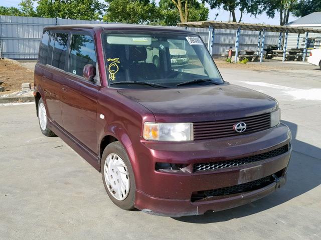 JTLKT324650217727 - 2005 TOYOTA SCION XB 勃艮第红 照片 1