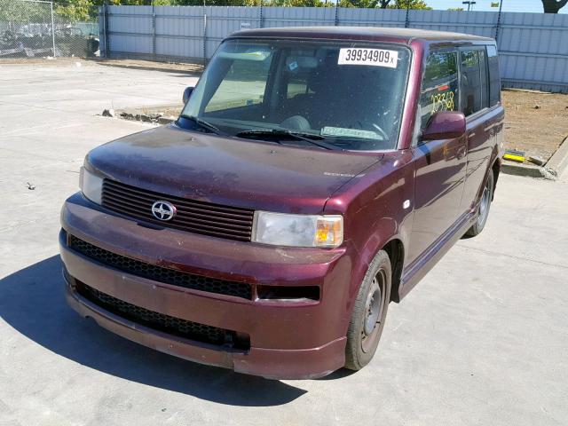 JTLKT324650217727 - 2005 TOYOTA SCION XB 勃艮第红 照片 2