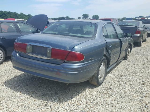 1G4HP54K414126004 - 2001 BUICK LESABRE CU BLUE photo 4