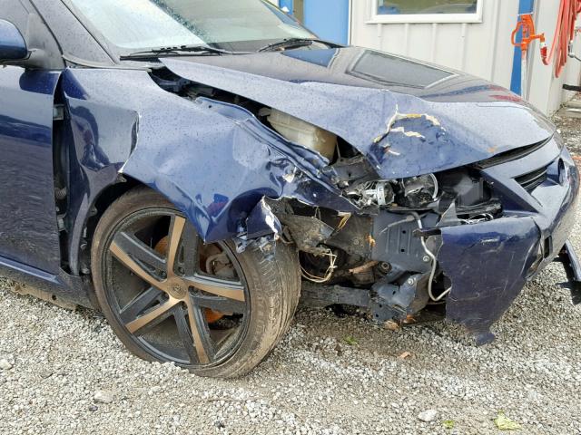 JTKJF5C70C3035836 - 2012 TOYOTA SCION TC ლურჯი ფოტო 9