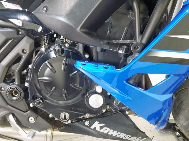 JKAEXEJ12JDA02653 - 2018 KAWASAKI EX650 J BLUE photo 11