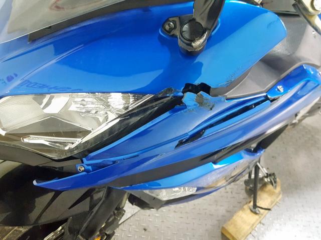 JKAEXEJ12JDA02653 - 2018 KAWASAKI EX650 J BLUE photo 16