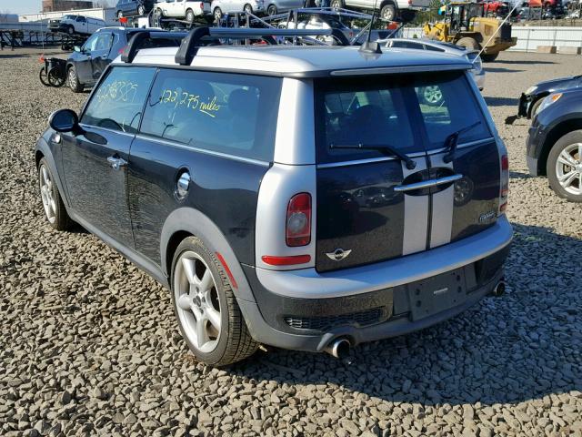 WMWMM33559TP73554 - 2009 MINI COOPER S C BLACK photo 3