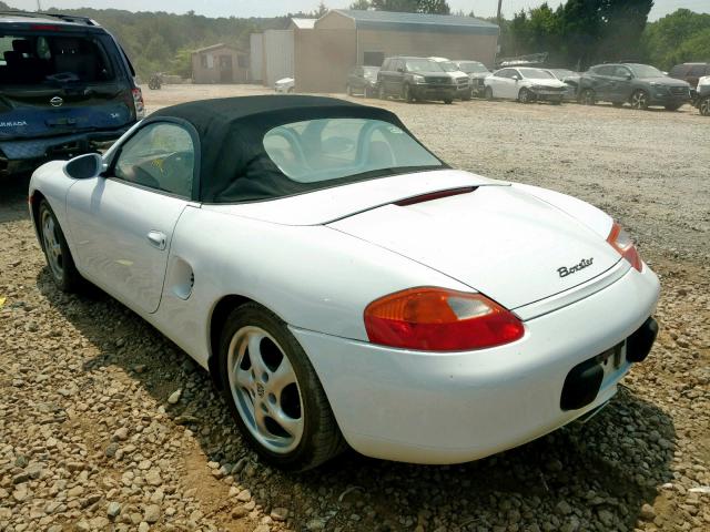 WP0CA2981VS623105 - 1997 PORSCHE BOXSTER WHITE photo 3