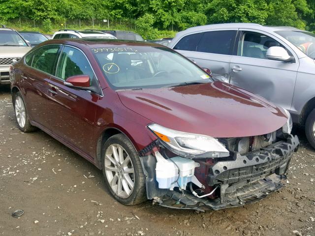 4T1BK1EB5DU055847 - 2013 TOYOTA AVALON BAS BURGUNDY photo 1