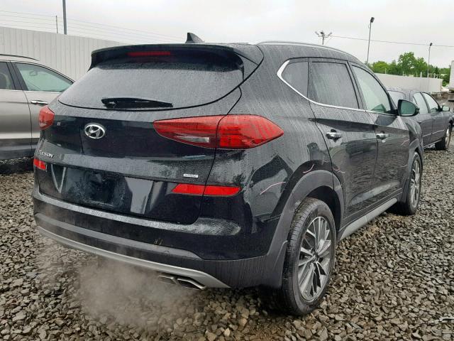 KM8J3CAL0KU842916 - 2019 HYUNDAI TUCSON LIM BLACK photo 4