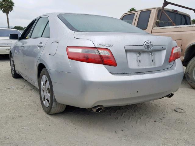 4T1BK46KX7U054052 - 2007 TOYOTA CAMRY NEW SILVER photo 3