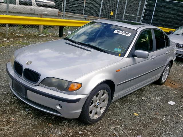 WBAEU33463PH88997 - 2003 BMW 325 XI SILVER photo 2