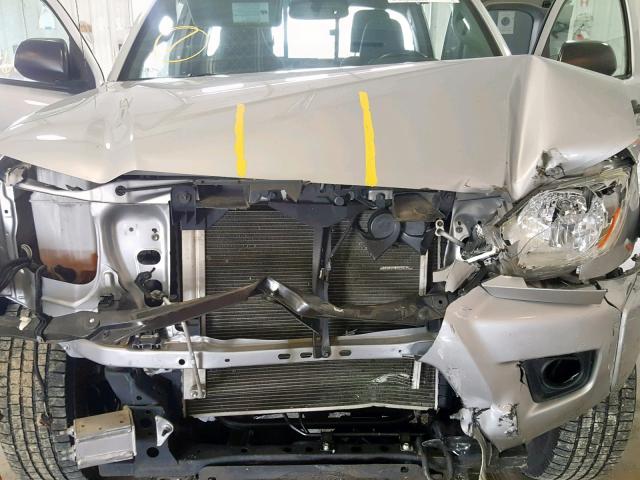 5TFTU4GN6CX017388 - 2012 TOYOTA TACOMA PRE SILVER photo 7