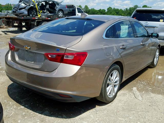 1G1ZF5SU7JF194505 - 2018 CHEVROLET MALIBU HYB GRAY photo 4