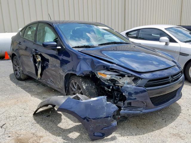 1C3CDFBBXGD564619 - 2016 DODGE DART SXT BLUE photo 1