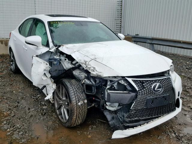 JTHCE1D25F5007116 - 2015 LEXUS IS 350 WHITE photo 1