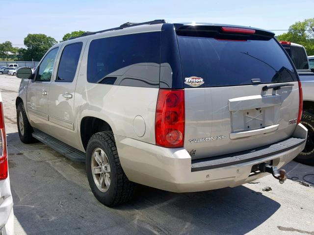 1GKS1KE02DR317388 - 2013 GMC YUKON XL C TAN photo 3