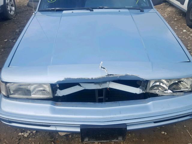 1G3AG55N6P6353111 - 1993 OLDSMOBILE CUTLASS CI ლურჯი ფოტო 7