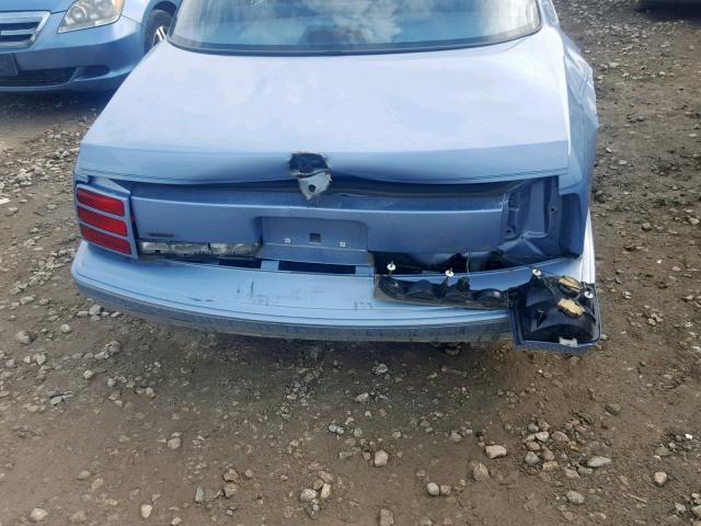 1G3AG55N6P6353111 - 1993 OLDSMOBILE CUTLASS CI ლურჯი ფოტო 9