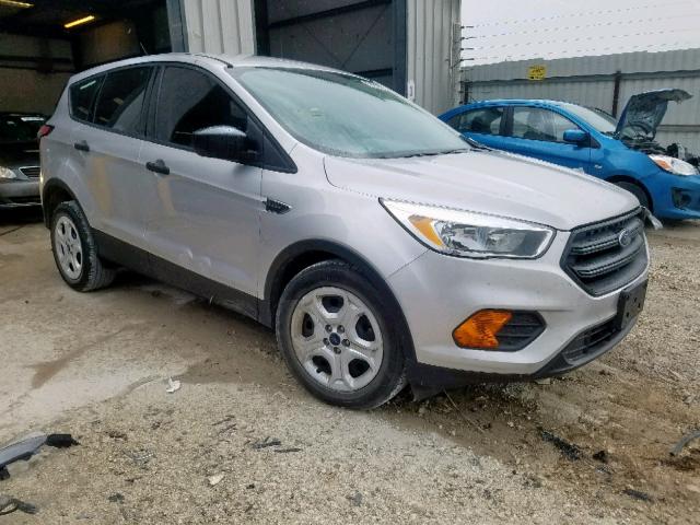 1FMCU0F72HUF07374 - 2017 FORD ESCAPE S GRAY photo 1