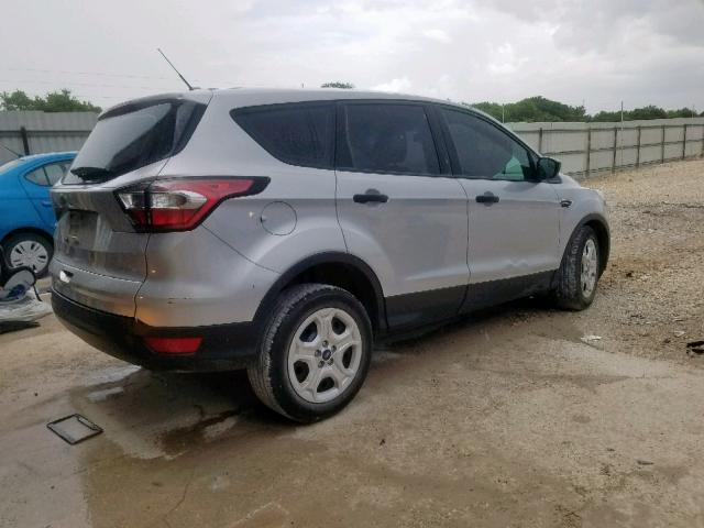 1FMCU0F72HUF07374 - 2017 FORD ESCAPE S GRAY photo 4