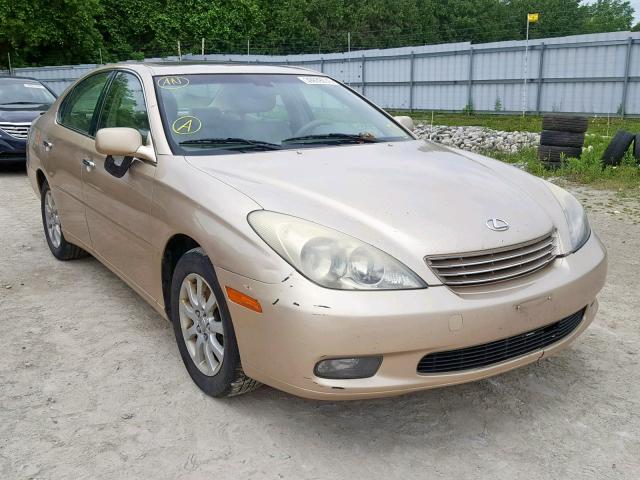 JTHBF30G330116978 - 2003 LEXUS ES 300 BEIGE photo 1