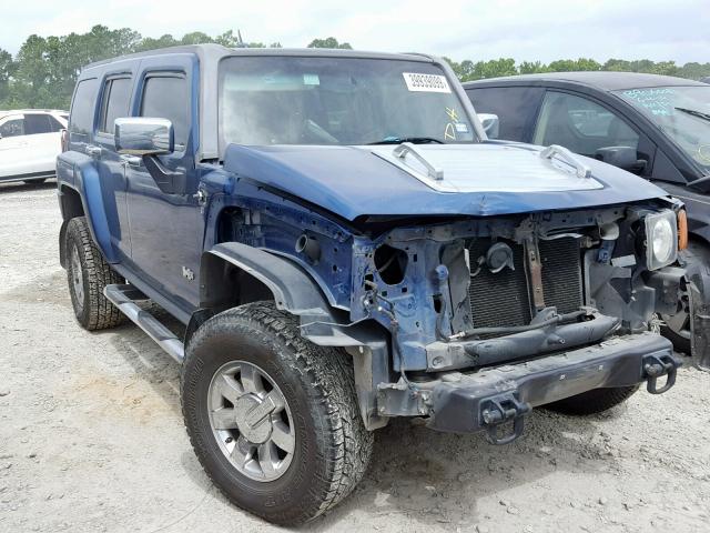 5GTDN136668313243 - 2006 HUMMER H3 BLUE photo 1