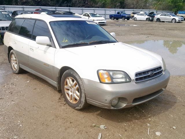 4S3BH686727657904 - 2002 SUBARU LEGACY OUT CREAM photo 1