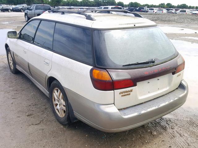 4S3BH686727657904 - 2002 SUBARU LEGACY OUT CREAM photo 3