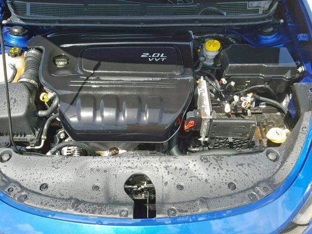 1C3CDFBA8DD105642 - 2013 DODGE DART SXT BLUE photo 7