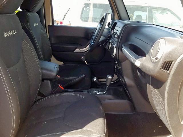 1C4AJWBG5GL218717 - 2016 JEEP WRANGLER S 棕色 照片 5