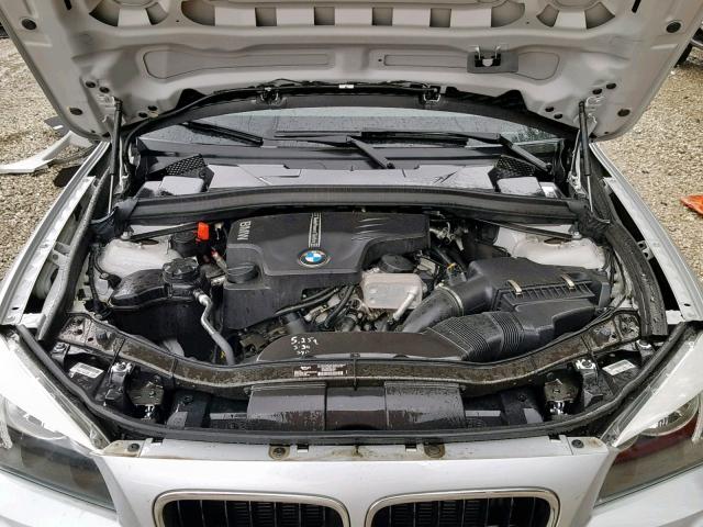 WBAVM1C54EVW50058 - 2014 BMW X1 SDRIVE2 SILVER photo 7