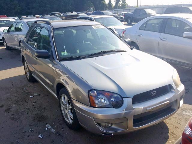 JF1GG685X5H816502 - 2005 SUBARU IMPREZA OU SILVER photo 1