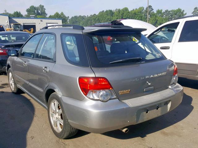 JF1GG685X5H816502 - 2005 SUBARU IMPREZA OU SILVER photo 3