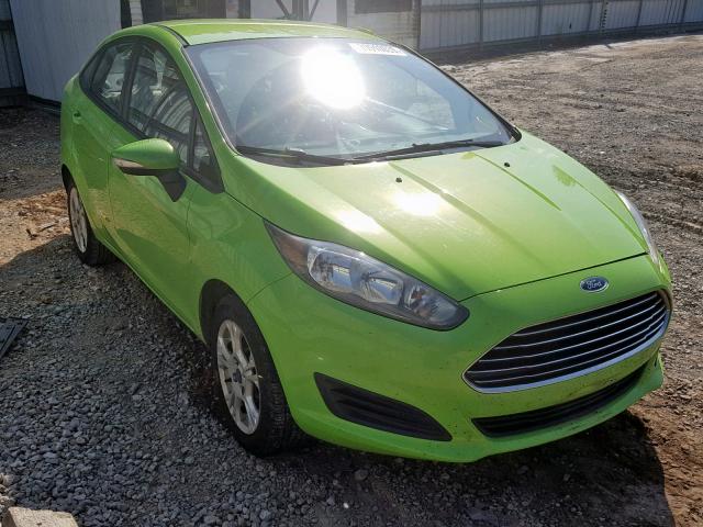 3FADP4BJ0EM234238 - 2014 FORD FIESTA SE GREEN photo 1