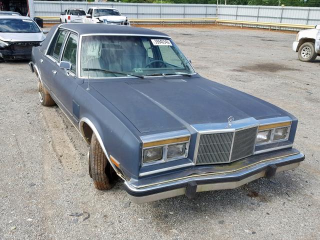 1C3BF66P9GX518385 - 1986 CHRYSLER FIFTH AVEN BLUE photo 1