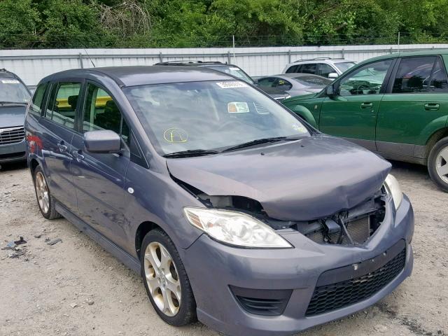 JM1CR29L080306283 - 2008 MAZDA 5 GRAY photo 1