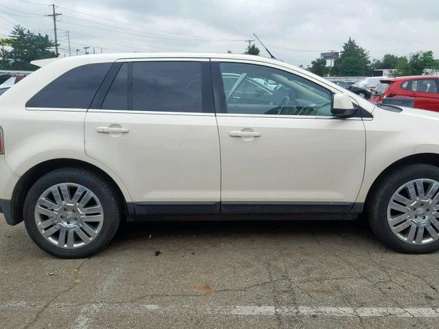 2FMDK49C48BA24811 - 2008 FORD EDGE LIMIT WHITE photo 9