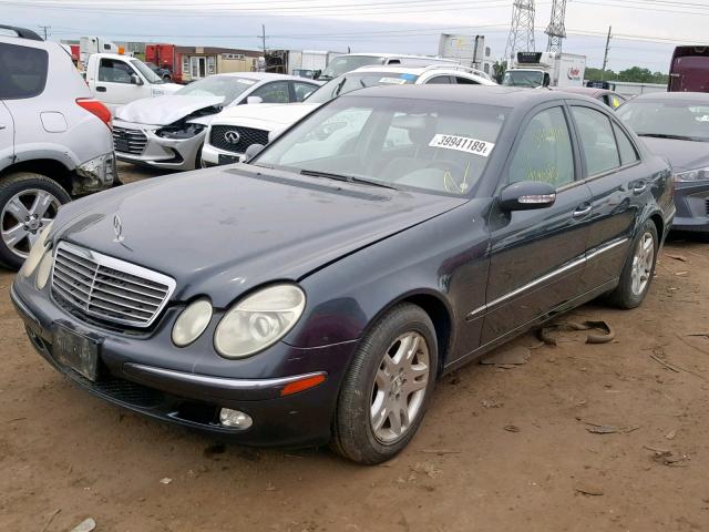 WDBUF82J04X116850 - 2004 MERCEDES-BENZ E 320 4MAT GRAY photo 2