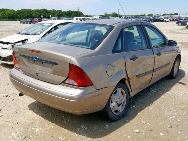 1FAFP33P93W181381 - 2003 FORD FOCUS LX GOLD photo 4