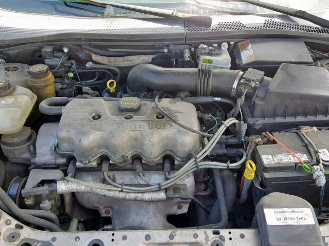 1FAFP33P93W181381 - 2003 FORD FOCUS LX GOLD photo 7