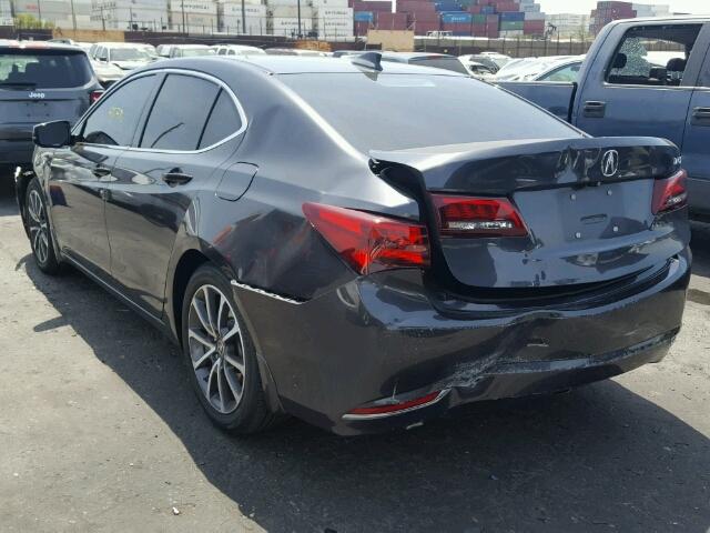 19UUB2F55FA014958 - 2015 ACURA TLX TECH CHARCOAL photo 3