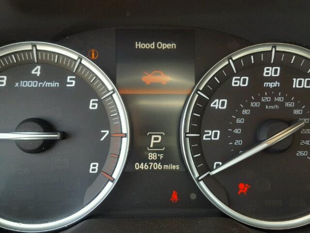 19UUB2F55FA014958 - 2015 ACURA TLX TECH CHARCOAL photo 8