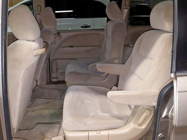 5FNRL38245B053055 - 2005 HONDA ODYSSEY LX TAN photo 6