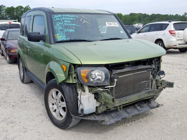 5J6YH18738L007130 - 2008 HONDA ELEMENT EX GREEN photo 1