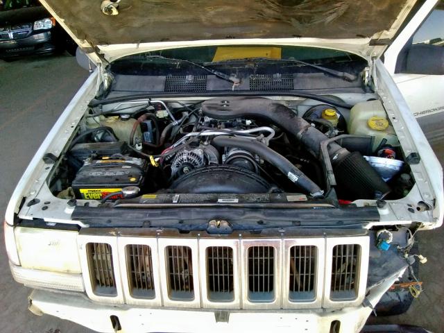 1J4GZ58Y2VC756280 - 1997 JEEP GRAND CHER WHITE photo 7