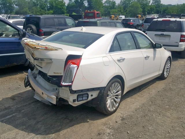 1G6AY5SX3E0141451 - 2014 CADILLAC CTS PERFOR WHITE photo 4