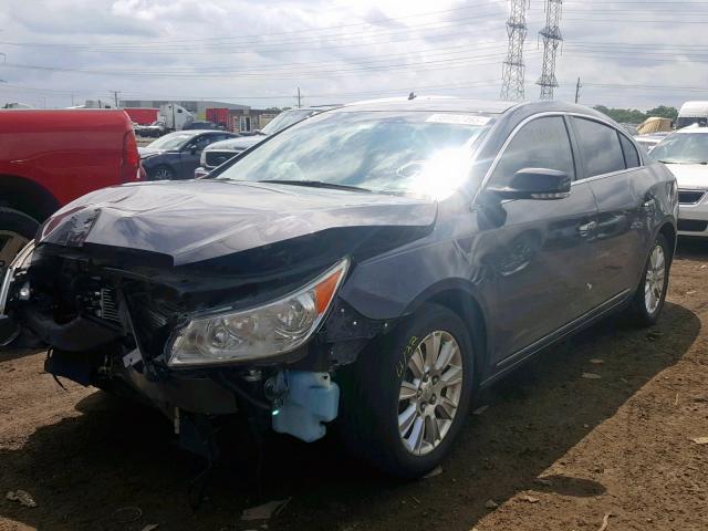 1G4GC5ER4DF175120 - 2013 BUICK LACROSSE GRAY photo 2