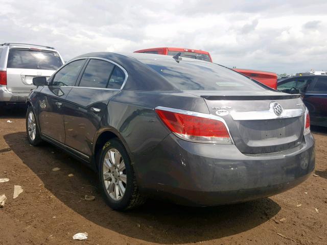 1G4GC5ER4DF175120 - 2013 BUICK LACROSSE GRAY photo 3