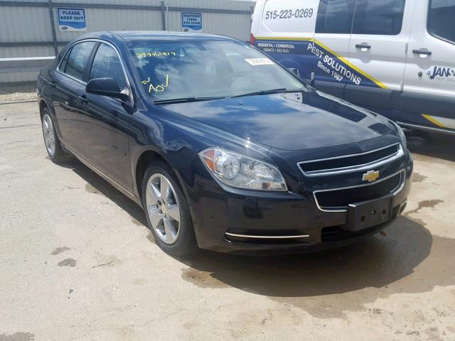 1G1ZC5E18BF370036 - 2011 CHEVROLET MALIBU 1LT შავი ფოტო 1