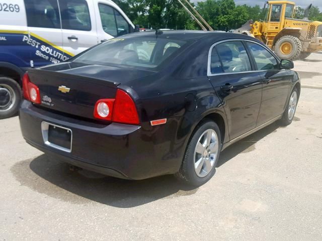 1G1ZC5E18BF370036 - 2011 CHEVROLET MALIBU 1LT შავი ფოტო 4